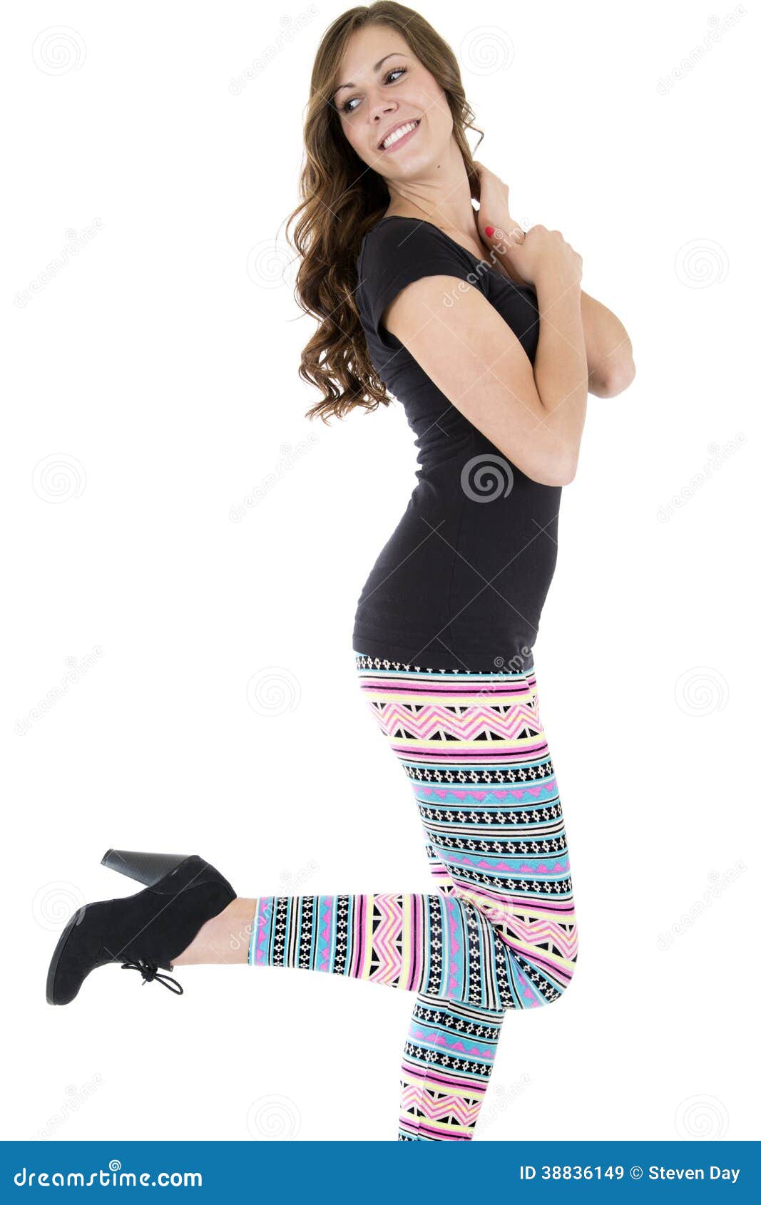 Fashion Leggings Model Images – Browse 420,101 Stock Photos, Vectors, and  Video