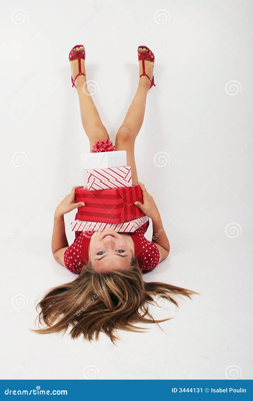 Playful Teen With Ts Stock Image Image 3444131