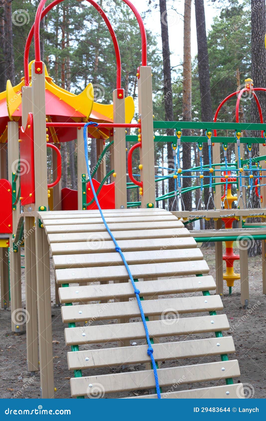 Playground Stock Photo Image Of Blue Child Slide City 29483644