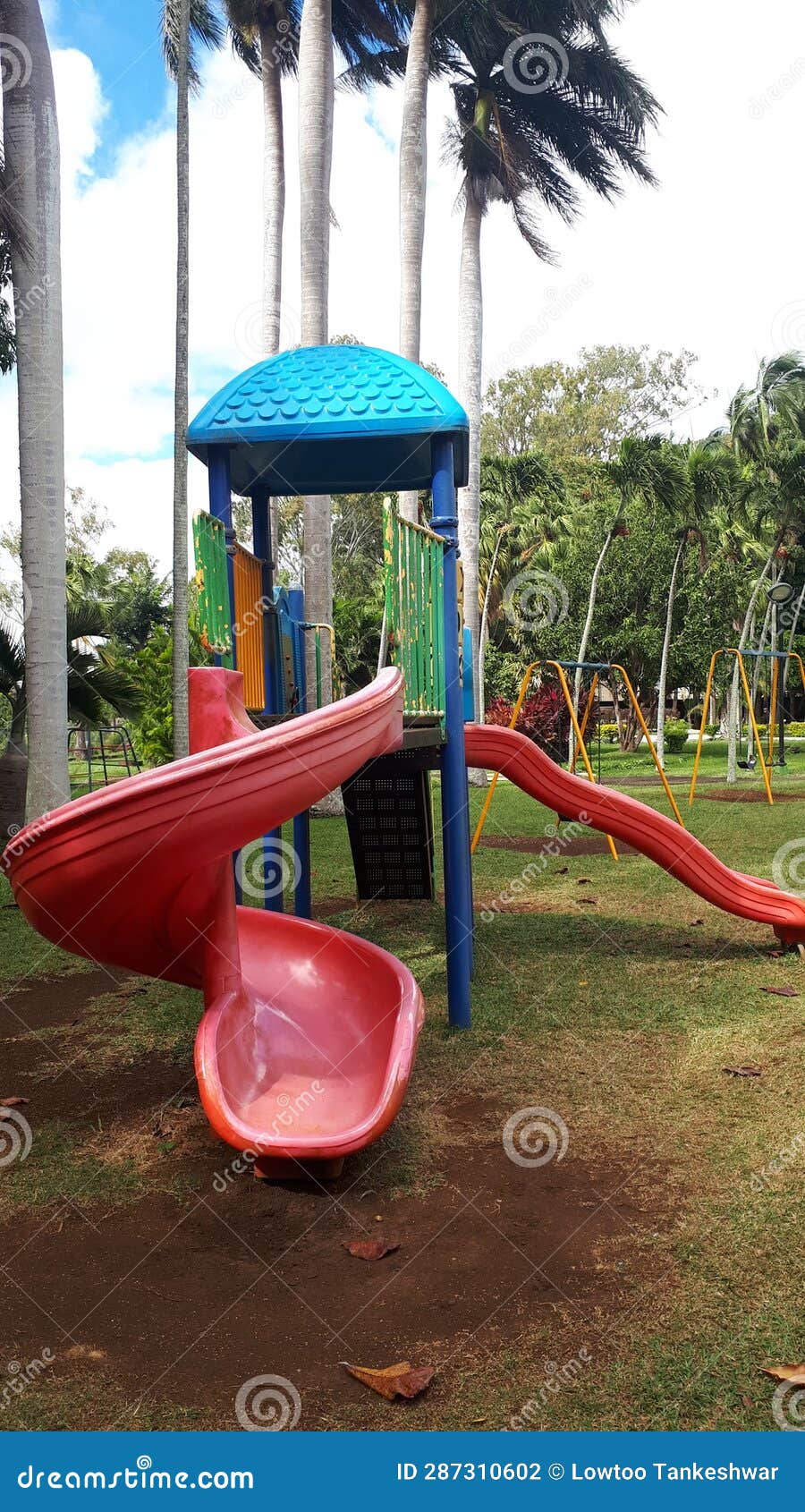 Playground during Daytime with Bright Light Outdoor Stock Photo Image of daytime, light 287310602