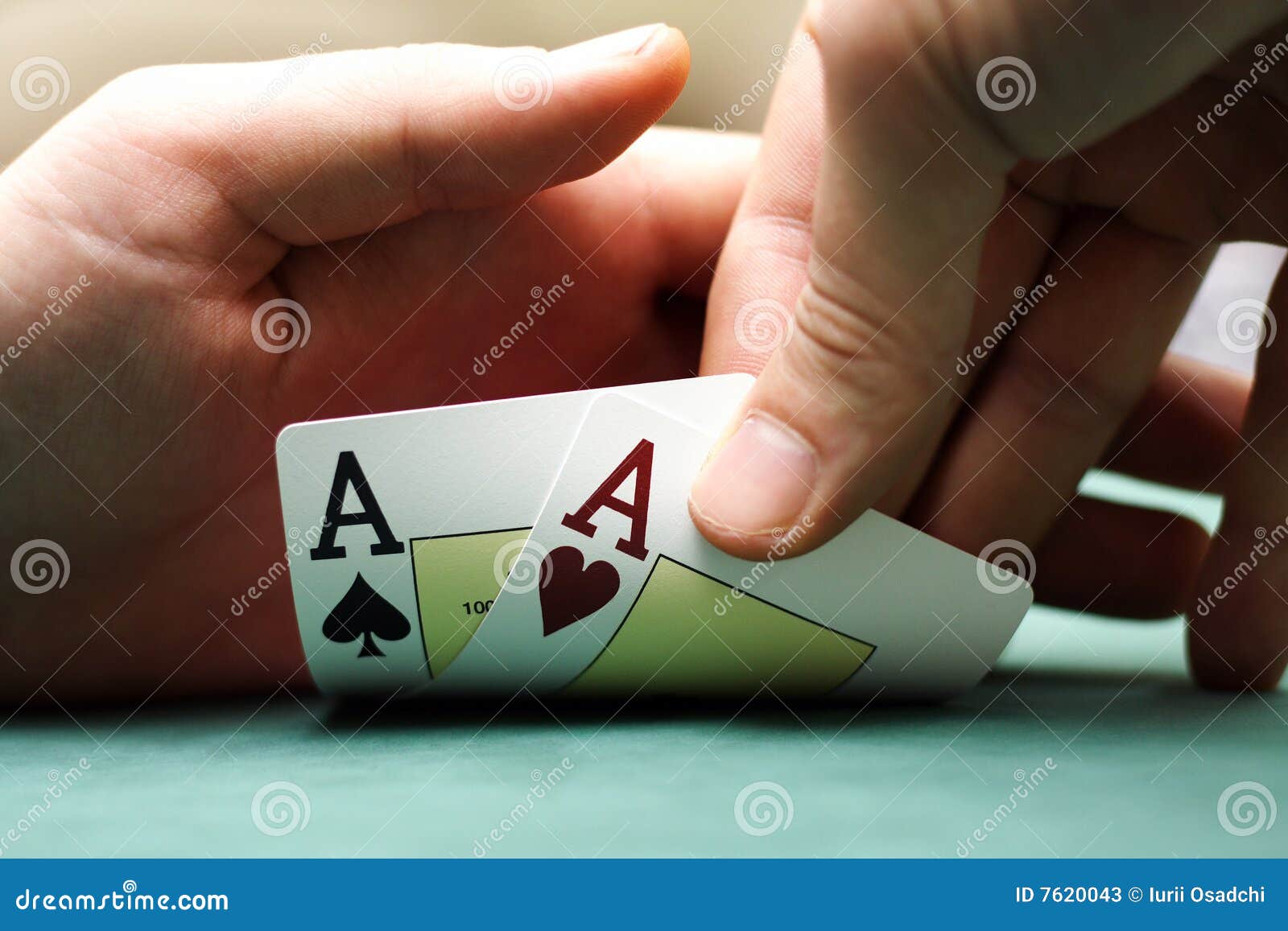 Playing Cards And Chips In Hands Stock Image - Image of chip, felt: 7620043