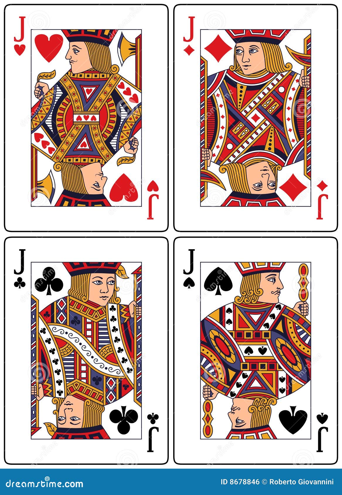 playing cards - jacks