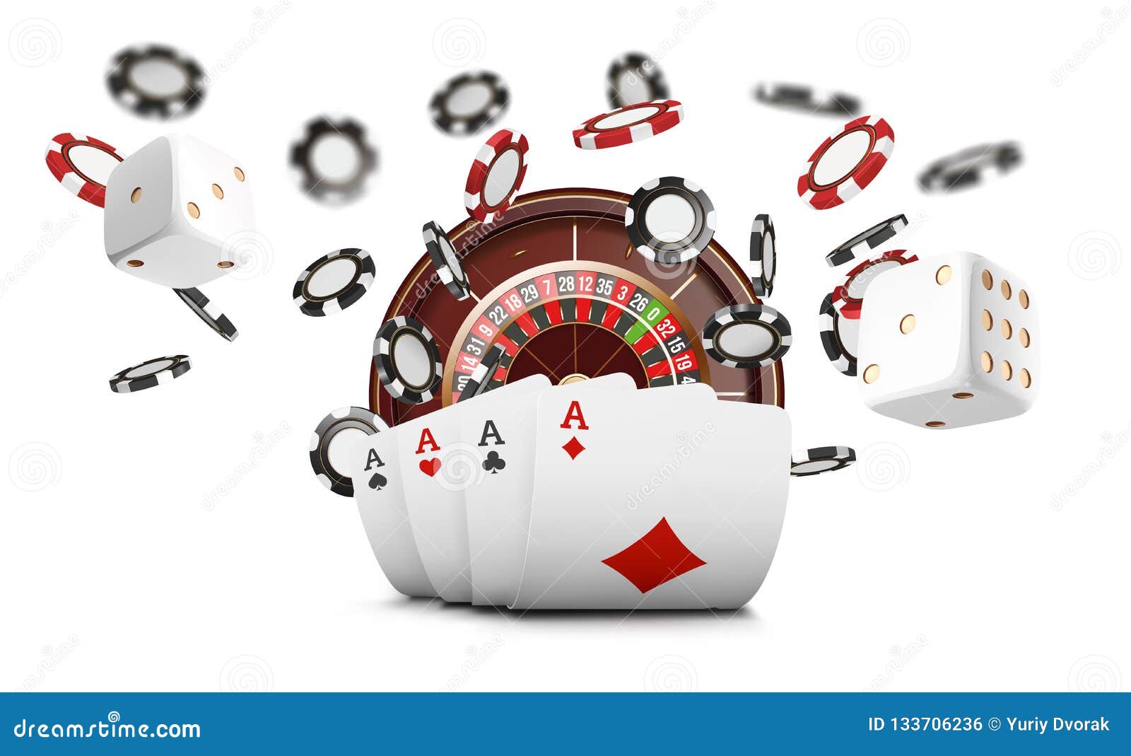 casino chips yellow