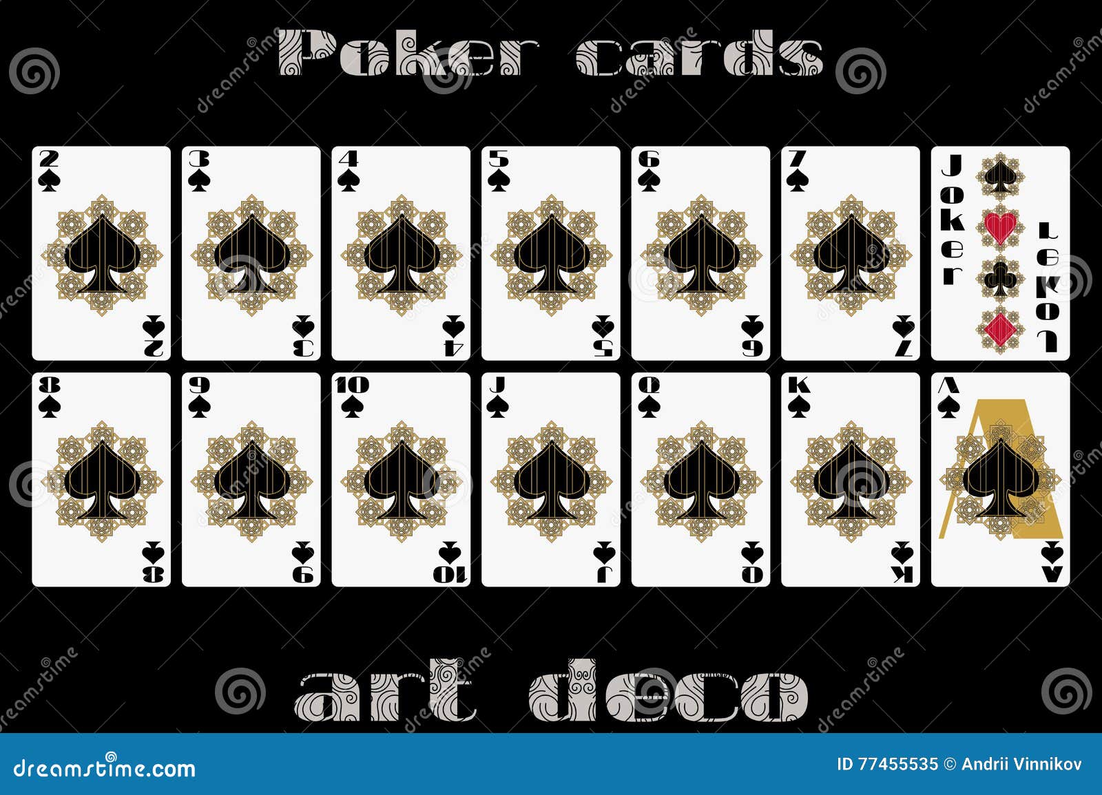 Poker Cards Order - Poker Cards Types & Suits