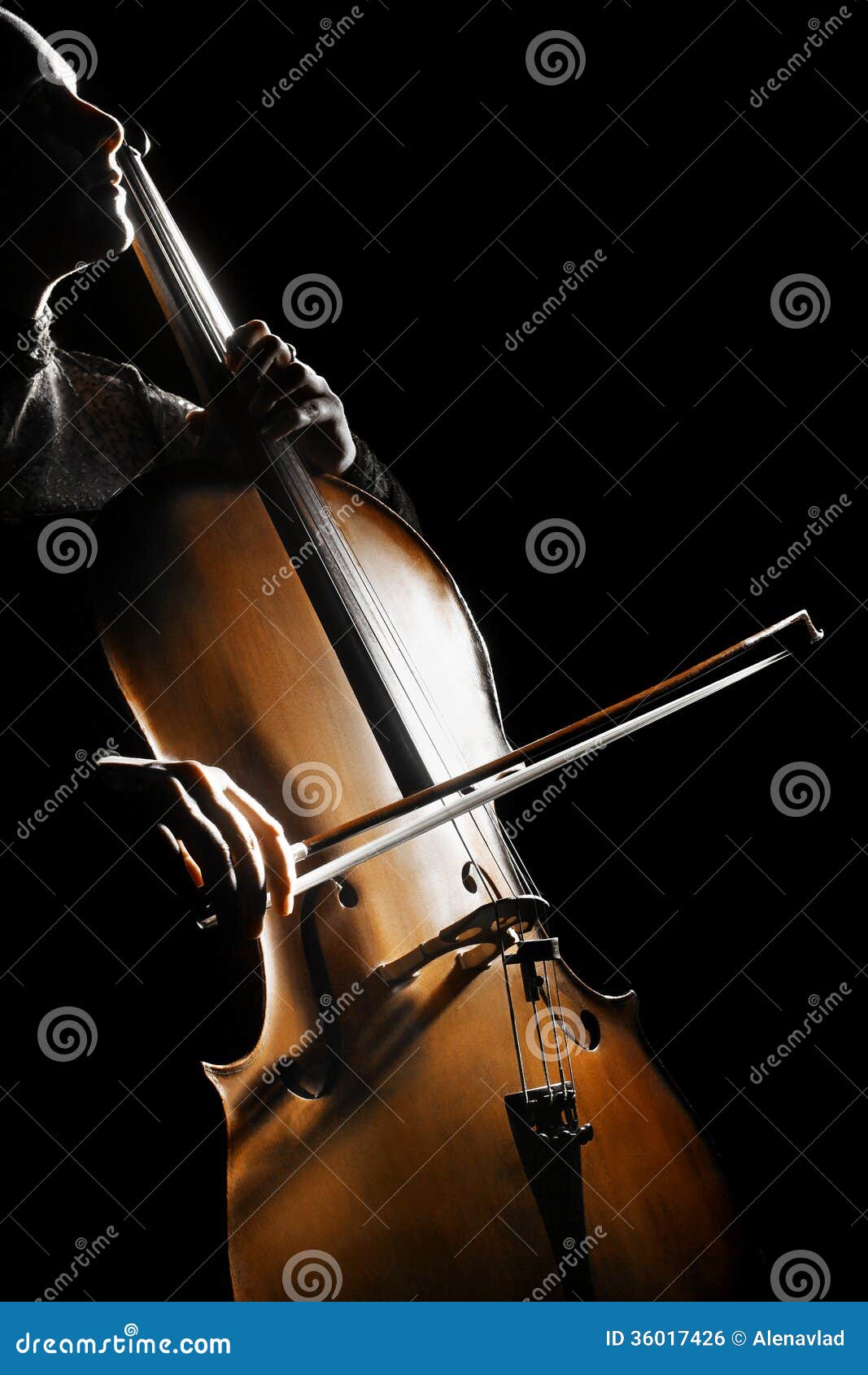 Playing cello concert stock photo. Image of fiddler, entertainment