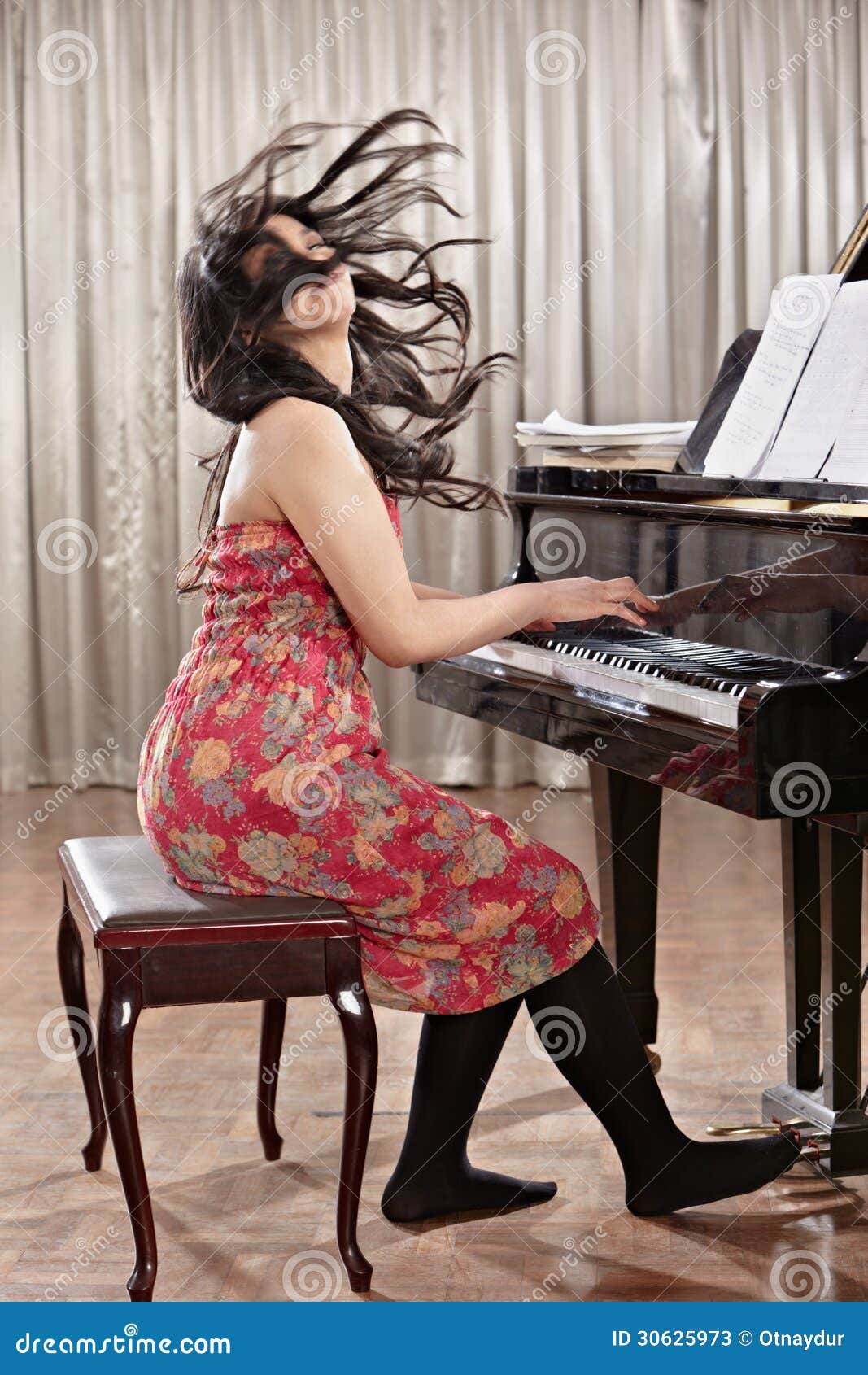 Playing Piano Stock Photos - Image: 30625973