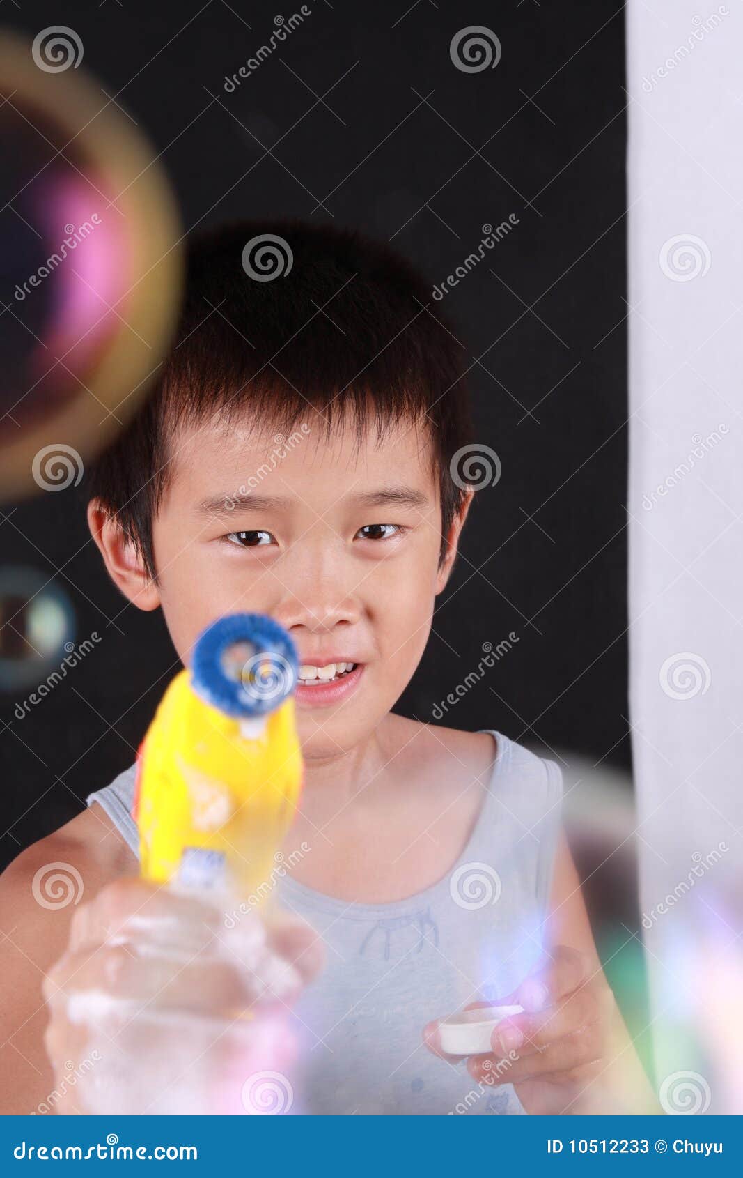 Playing soap bubble stock image. Image of lifestyle, blowing - 10512233
