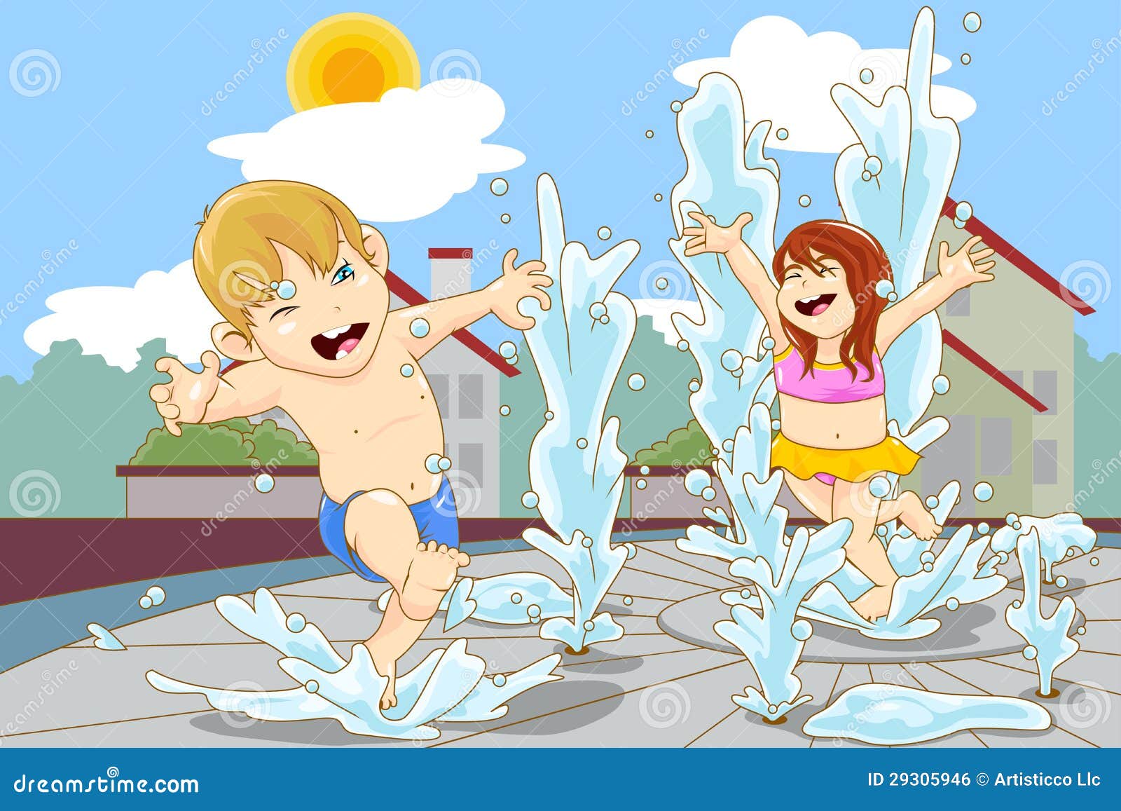 Fountain Water Cartoon Stock Illustrations – 1,882 Fountain Water Cartoon  Stock Illustrations, Vectors & Clipart - Dreamstime