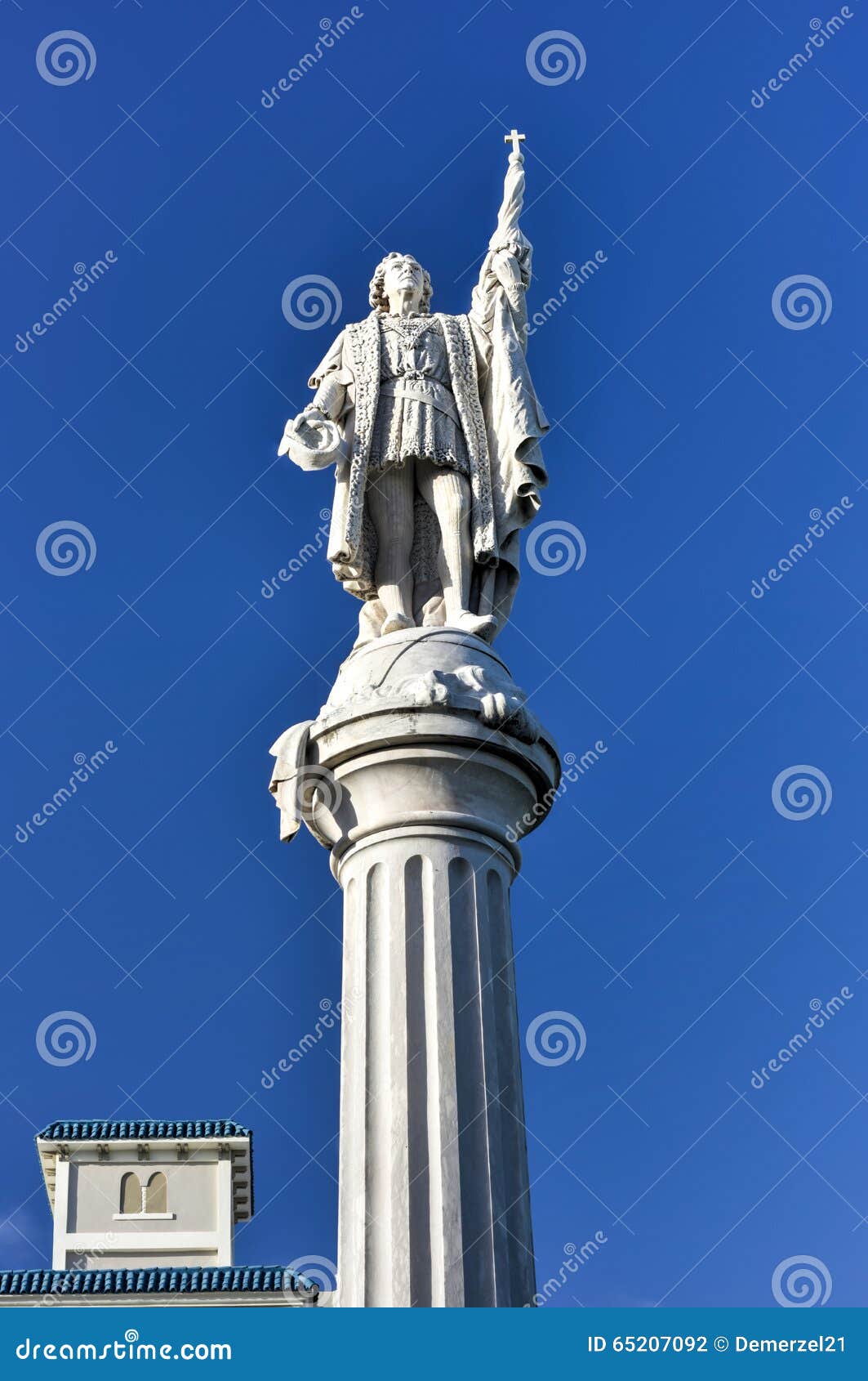 plaza colon - old san juan