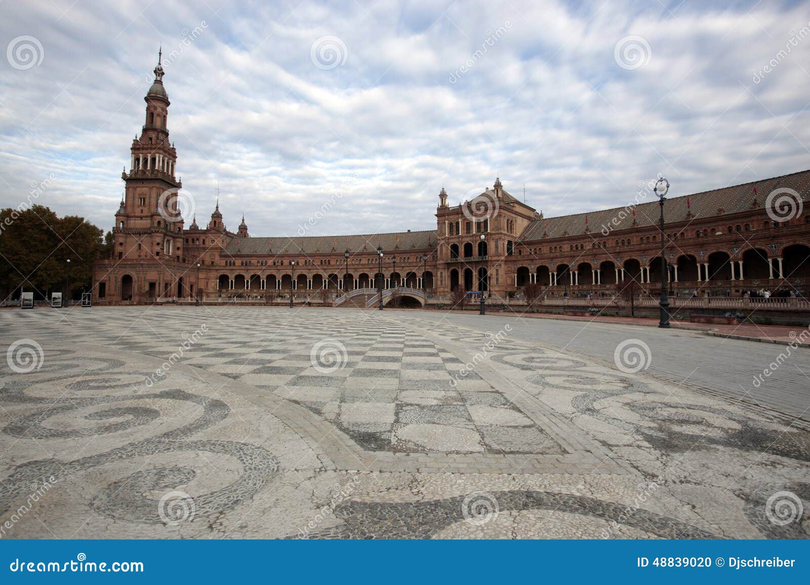 plaza de espania, seville, spain