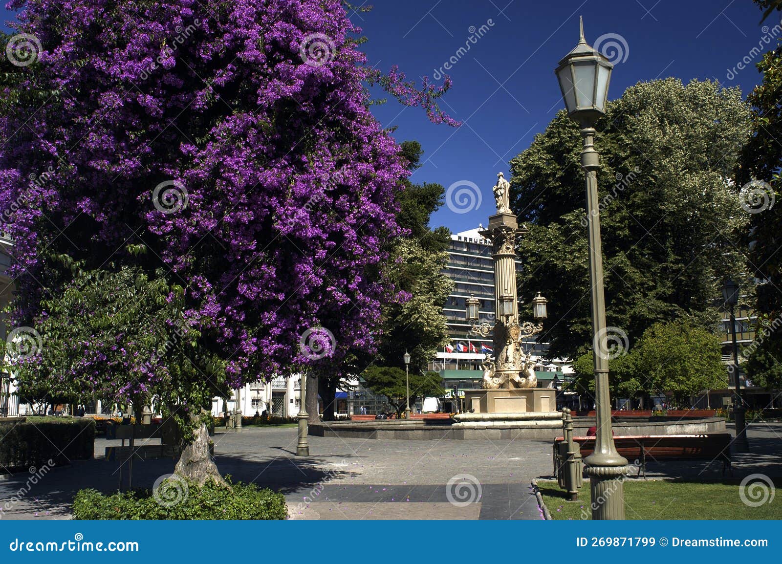 the plaza de la independencia is the plaza de armas of the chilean metropolis of concepciÃÂ³n.may 2017