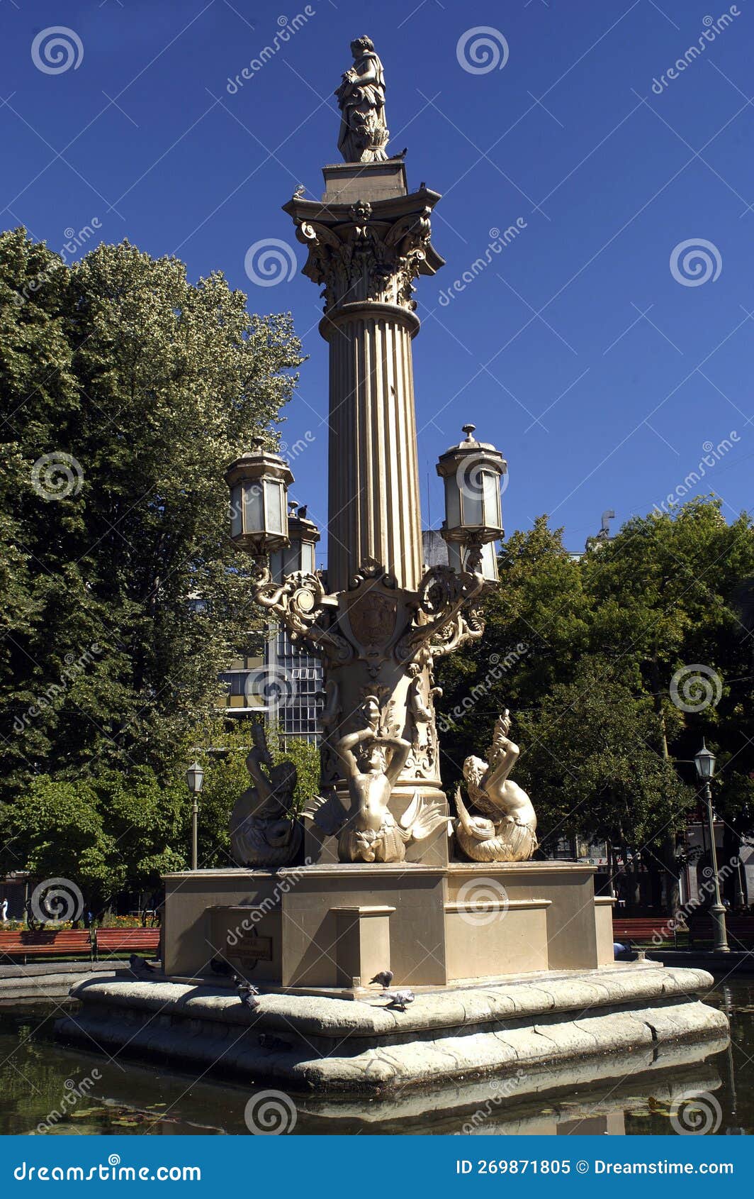 the plaza de la independencia is the plaza de armas of the chilean metropolis of concepciÃÂ³n.may 2017