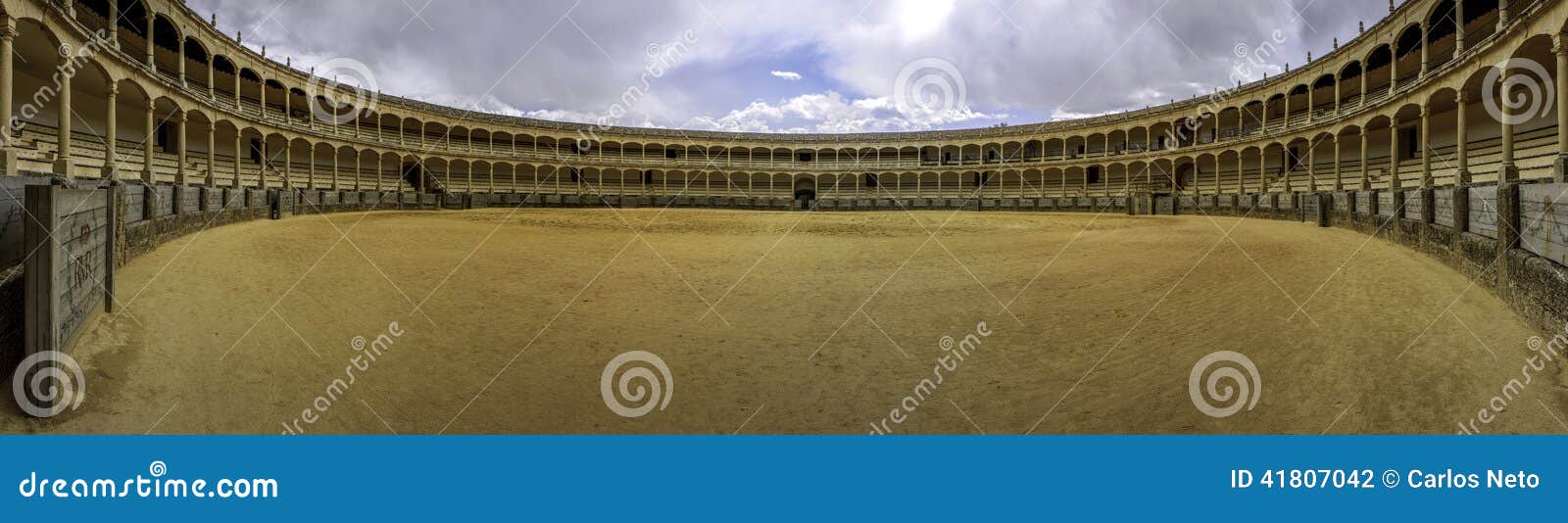 the plaza de toros de ronda, the oldest bullfighting ring in spa