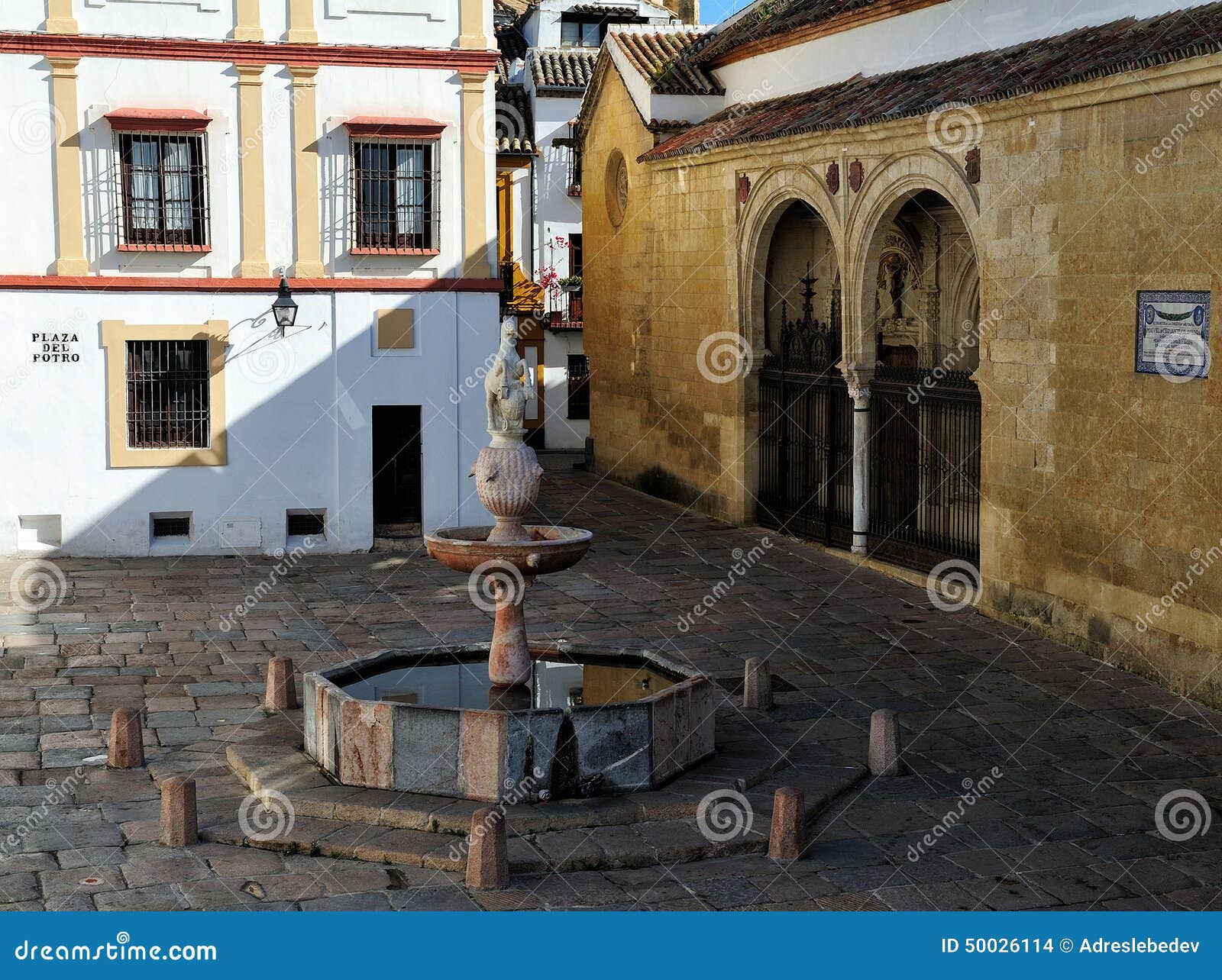 the plaza del potro (square of the colt), cordoba, spain