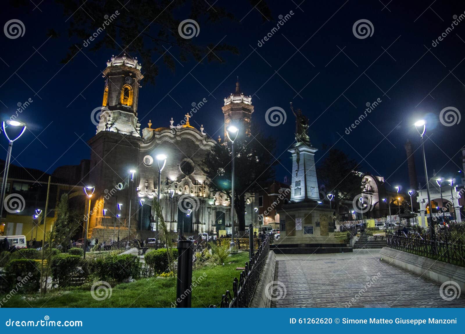 plaza des armas, potosi, bolivia