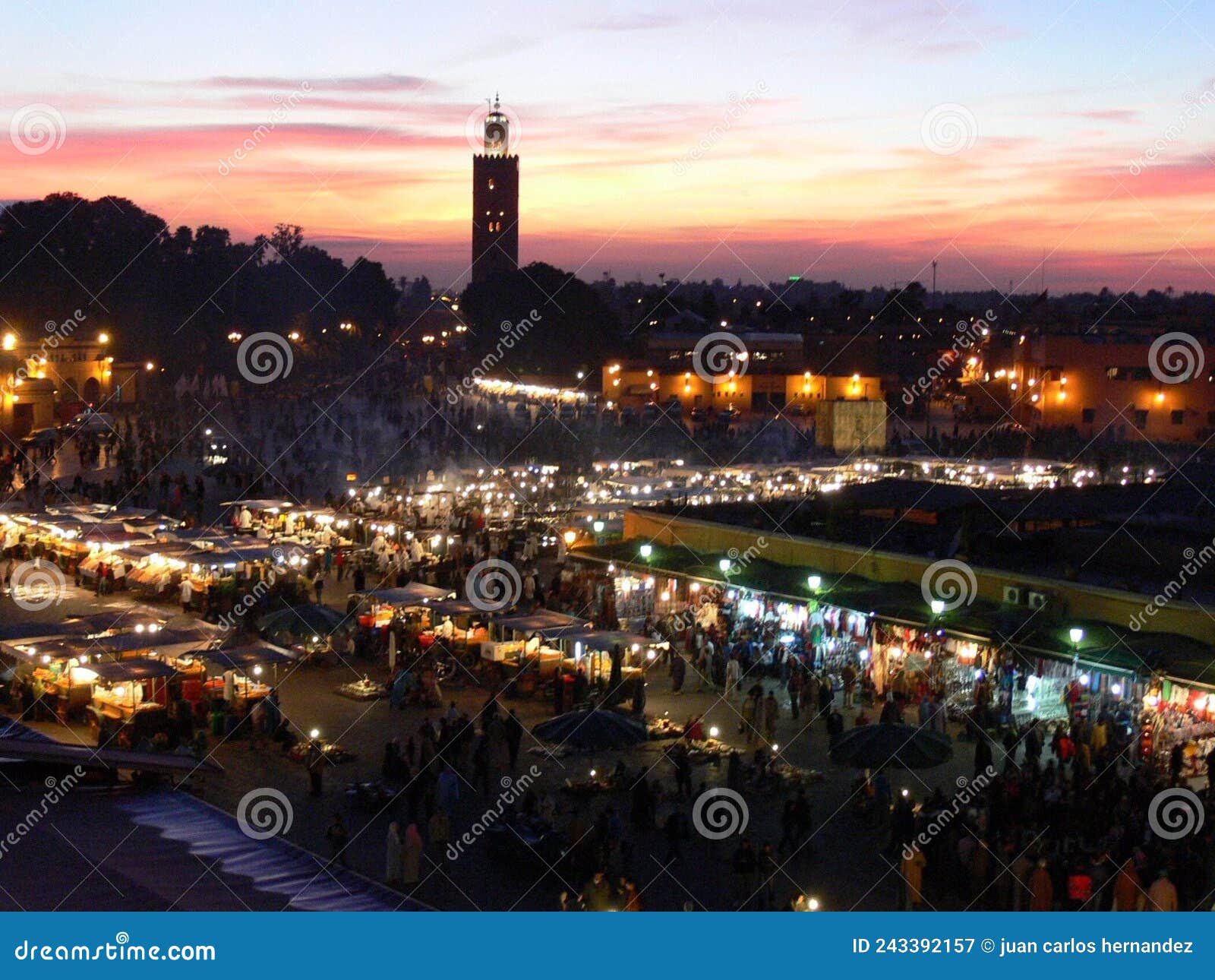 plaza djemaa el fna marruecos