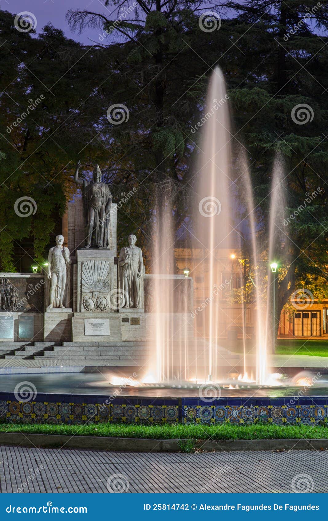 plaza italia mendoza argentina