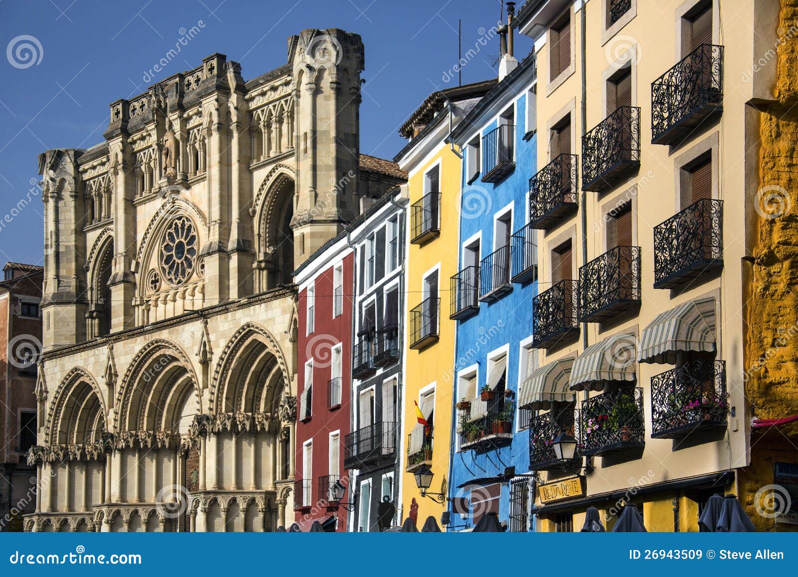 plaza mayor - cuenca - spain