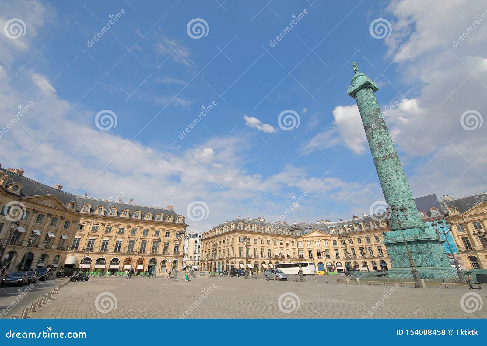 Plaza Vendome Centro Paras Francia Foto De Archivo Editorial Imagen De Centro Paris