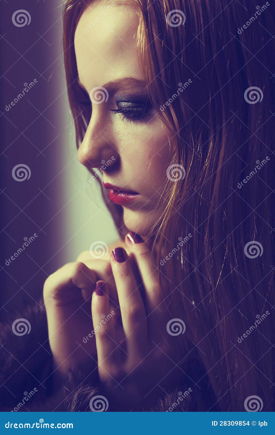 plea. confession. sad woman praying. grace. sorrow and hope