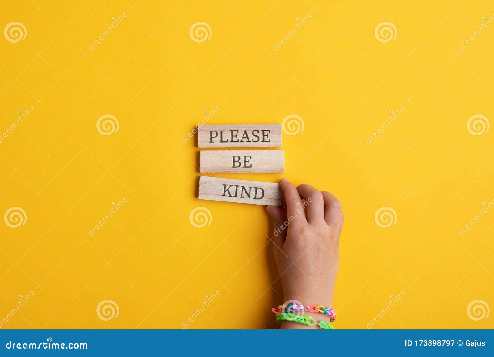 please be kind sign