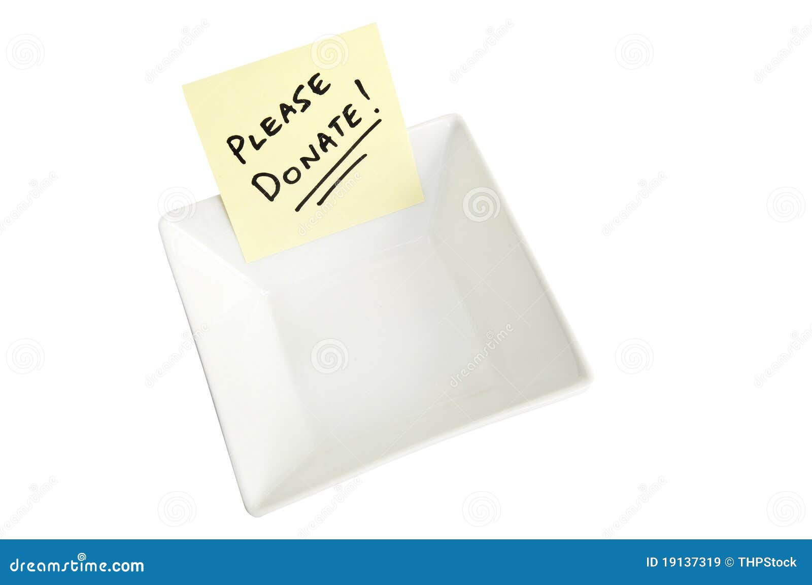 Please donate words written on white board Stock Photo - Alamy