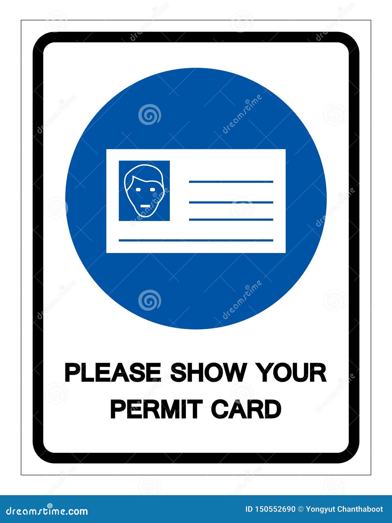 Please Show Your Id Card