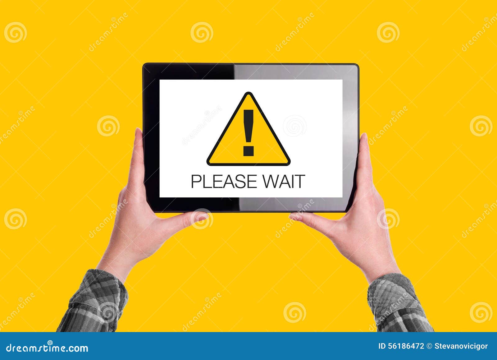 Wait royalty free stock image cartoondealer 67749016