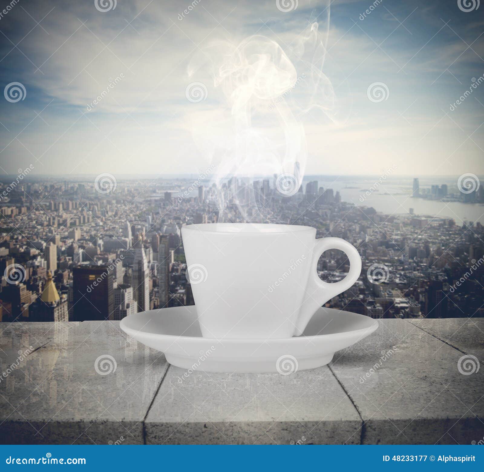 The pleasure of coffee stock image. Image of background 48233177