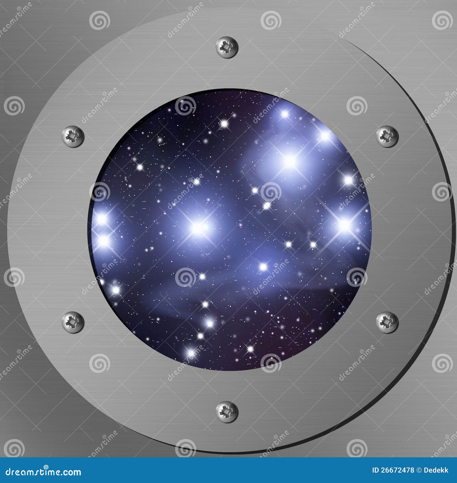 Pleiades stock illustration. Illustration of circle, cluster - 26672478