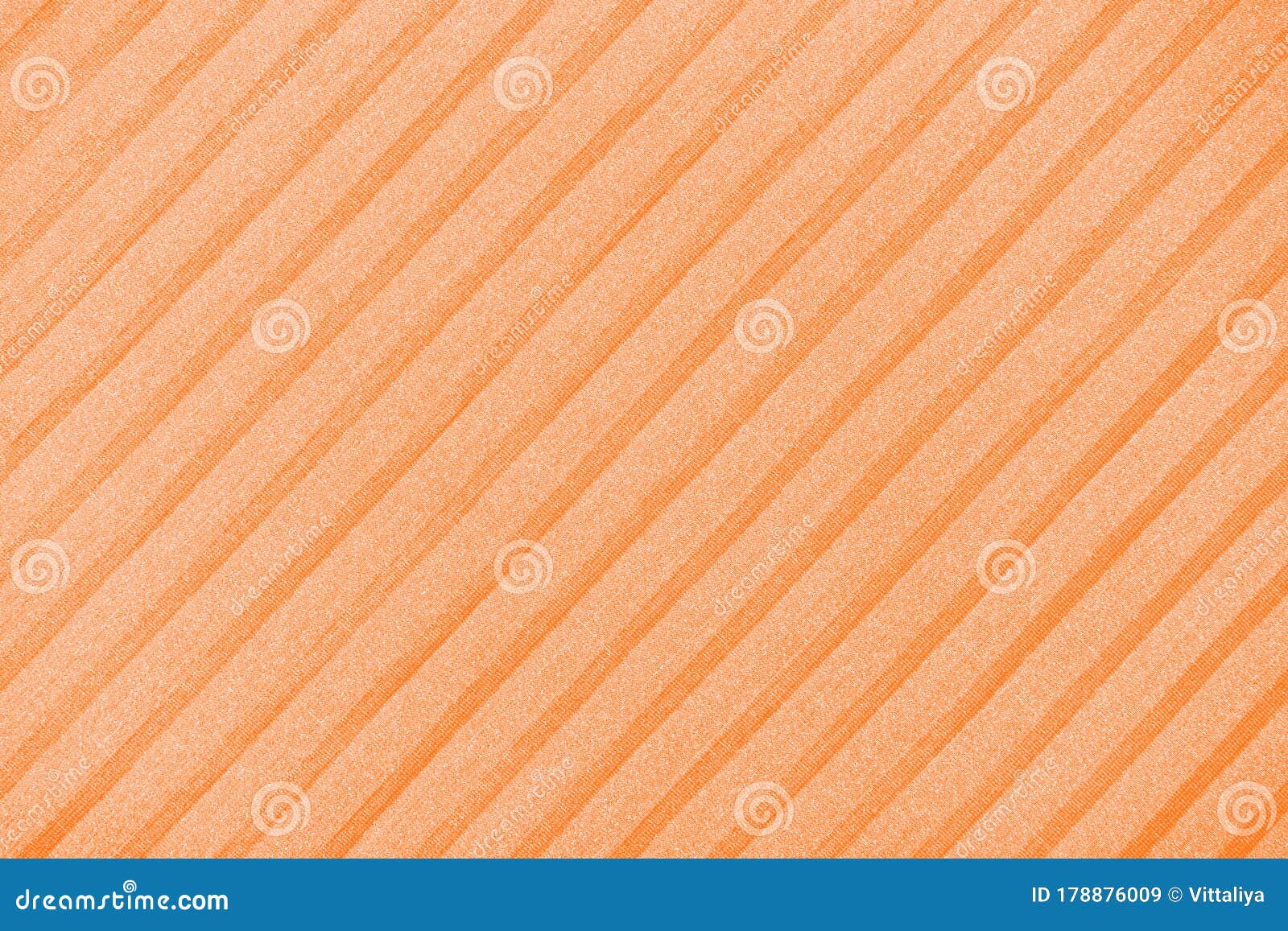 plisse background toned in trendy color 2020 orange peel. geometric cloth lines. fabric, textile close up