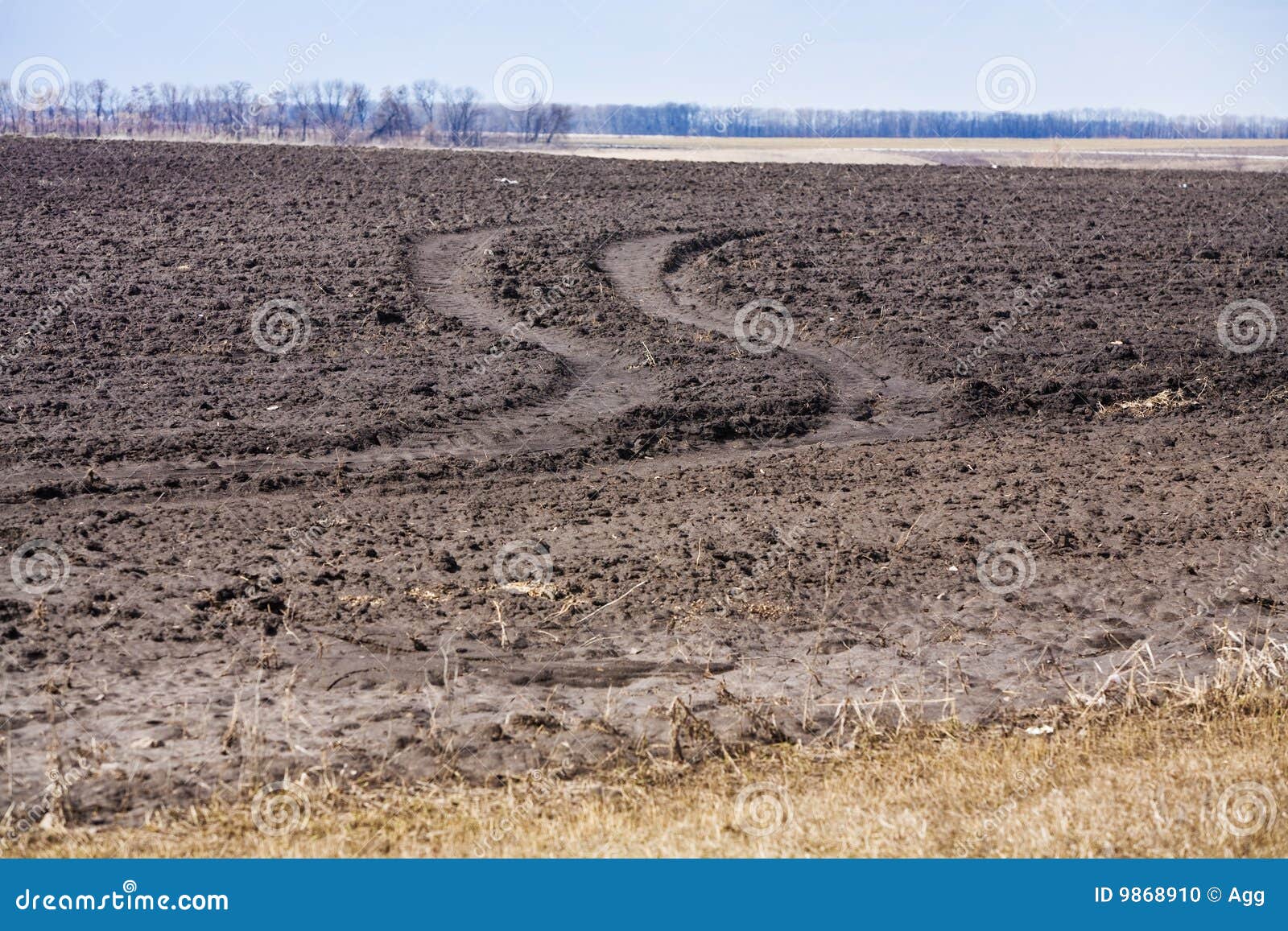 Plough land stock photo. Image of economy, field, rural 9868910