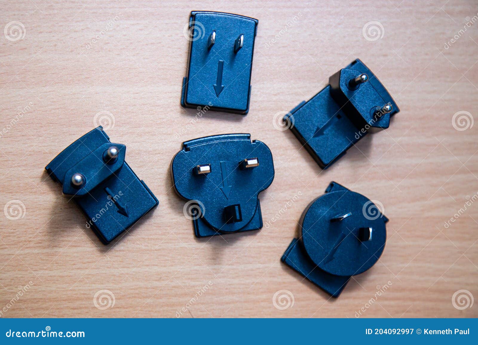 Plug Adaptors for Different Countries Stock Image Image of adapters