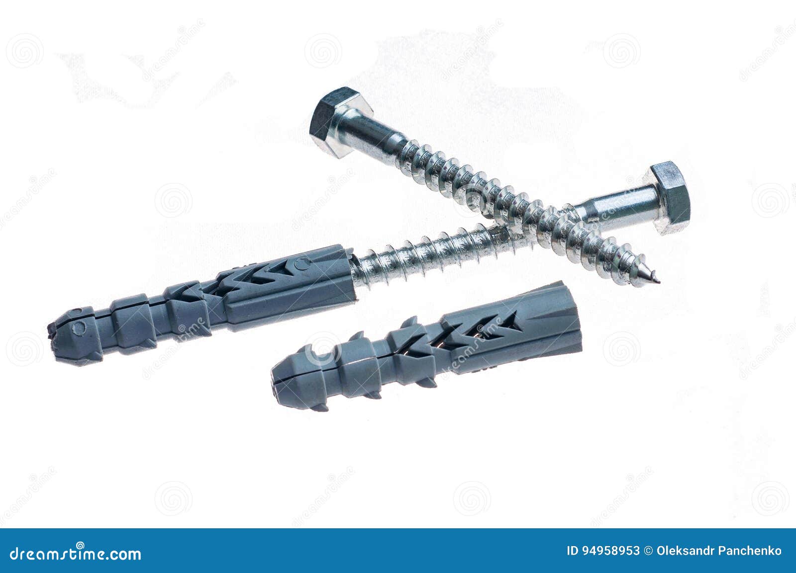 Plug dowels and screws stock image. Image of material 94958953