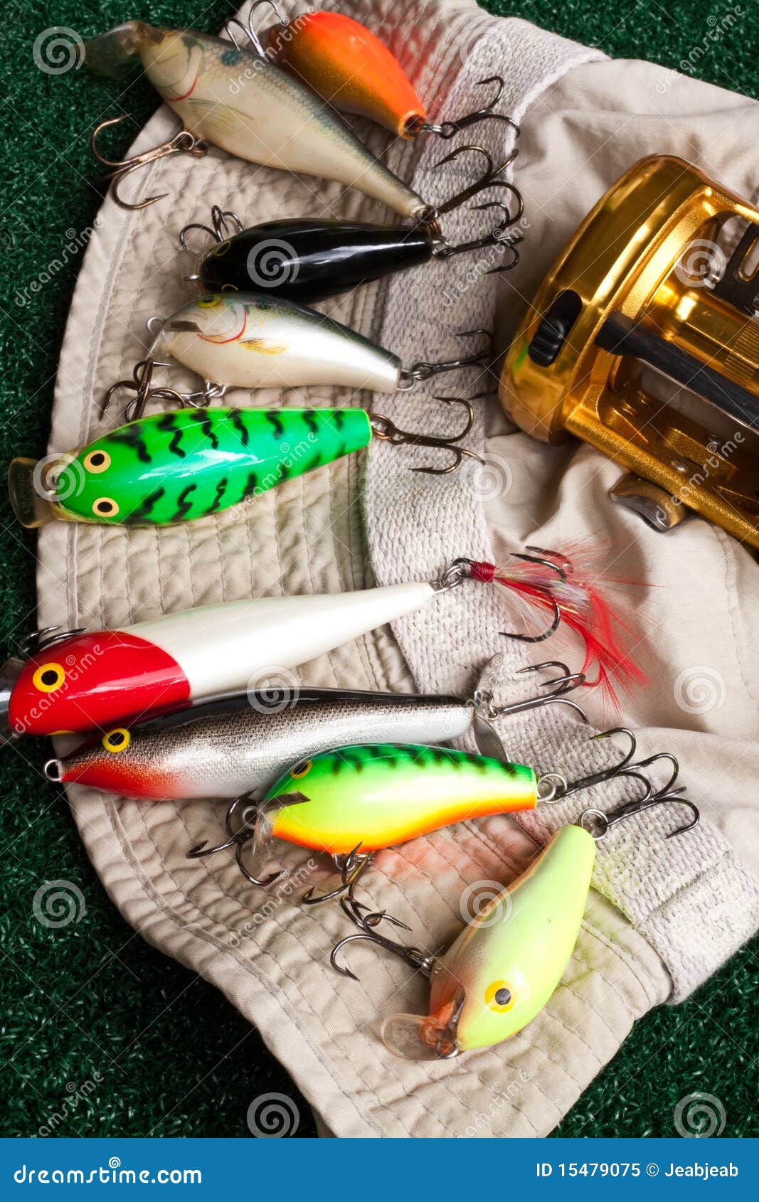 Plug for fishing stock image. Image of memo, closeup 15479075