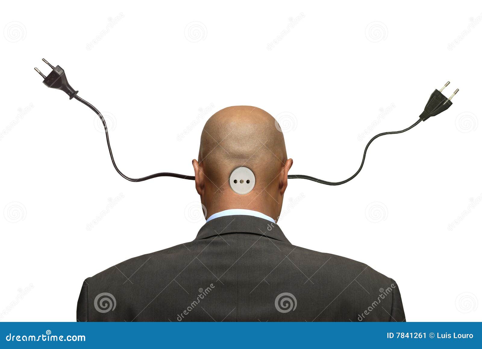 Plug head stock image. Image of cool, head, portuguese 7841261