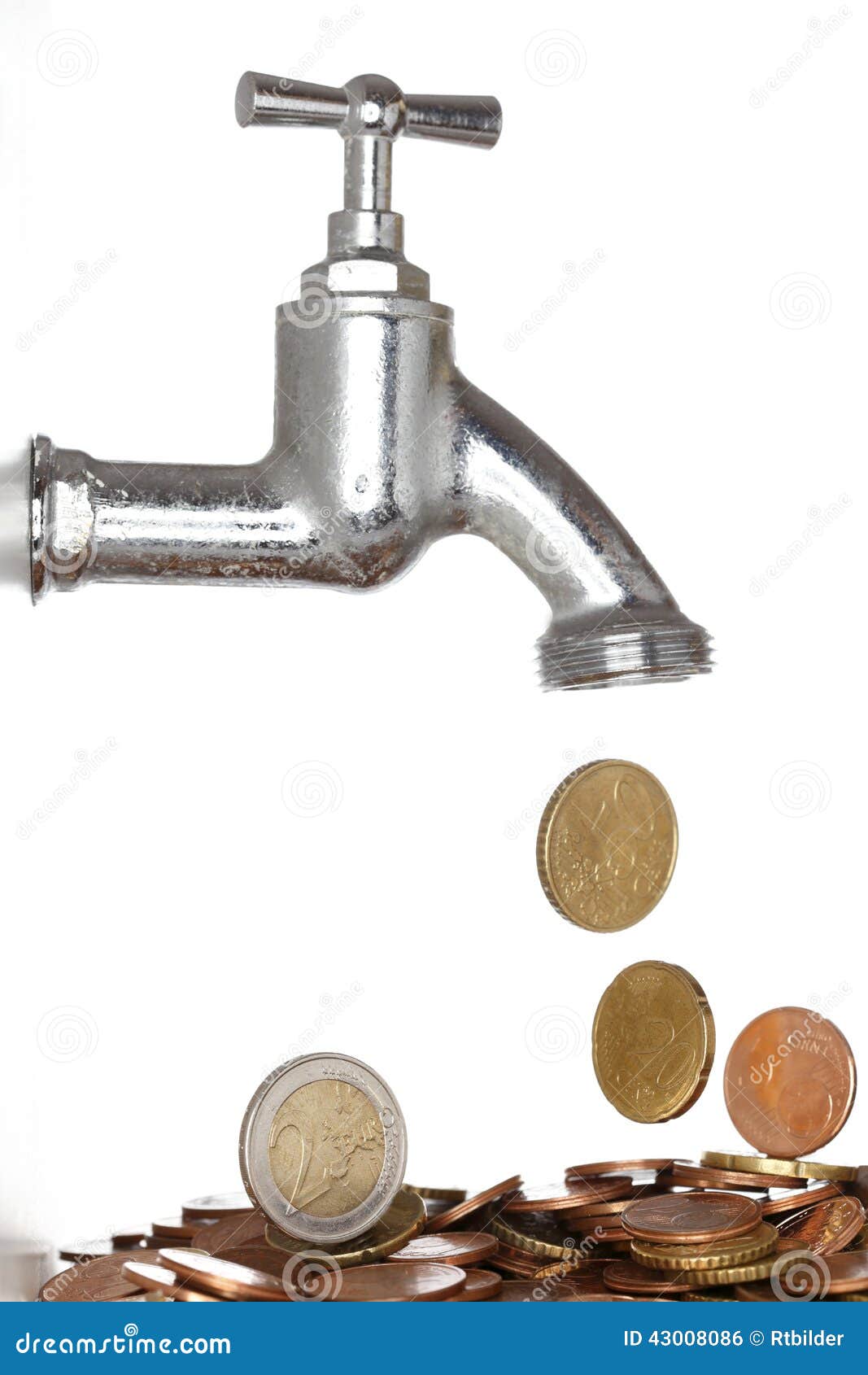Plug with money stock photo. Image of home, flowing, equipment 43008086