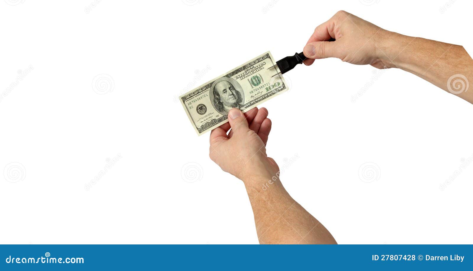 Plug in Your Money stock photo. Image of growth, 27807428