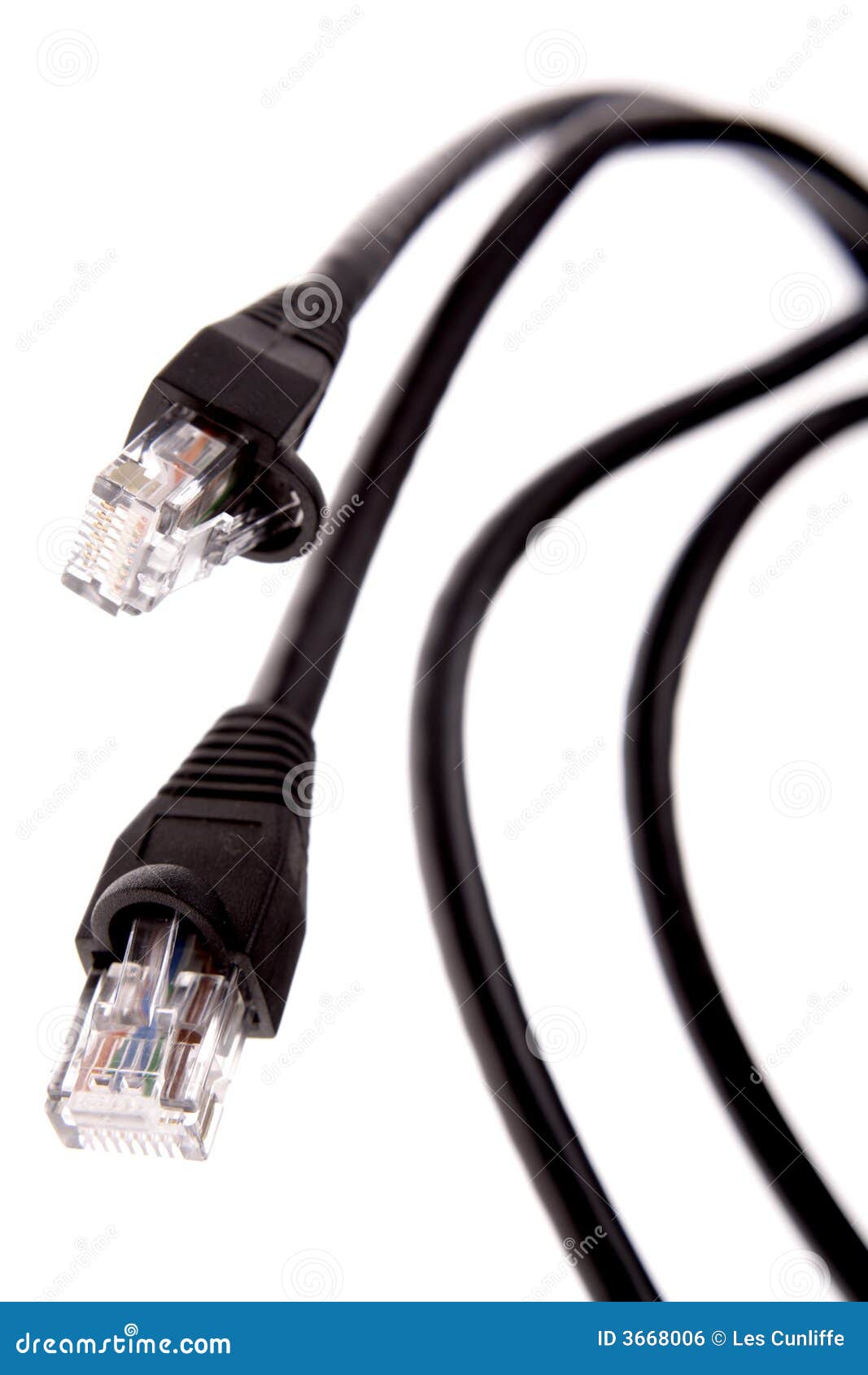 Plugs and cables stock photo. Image of electronics, cables 3668006