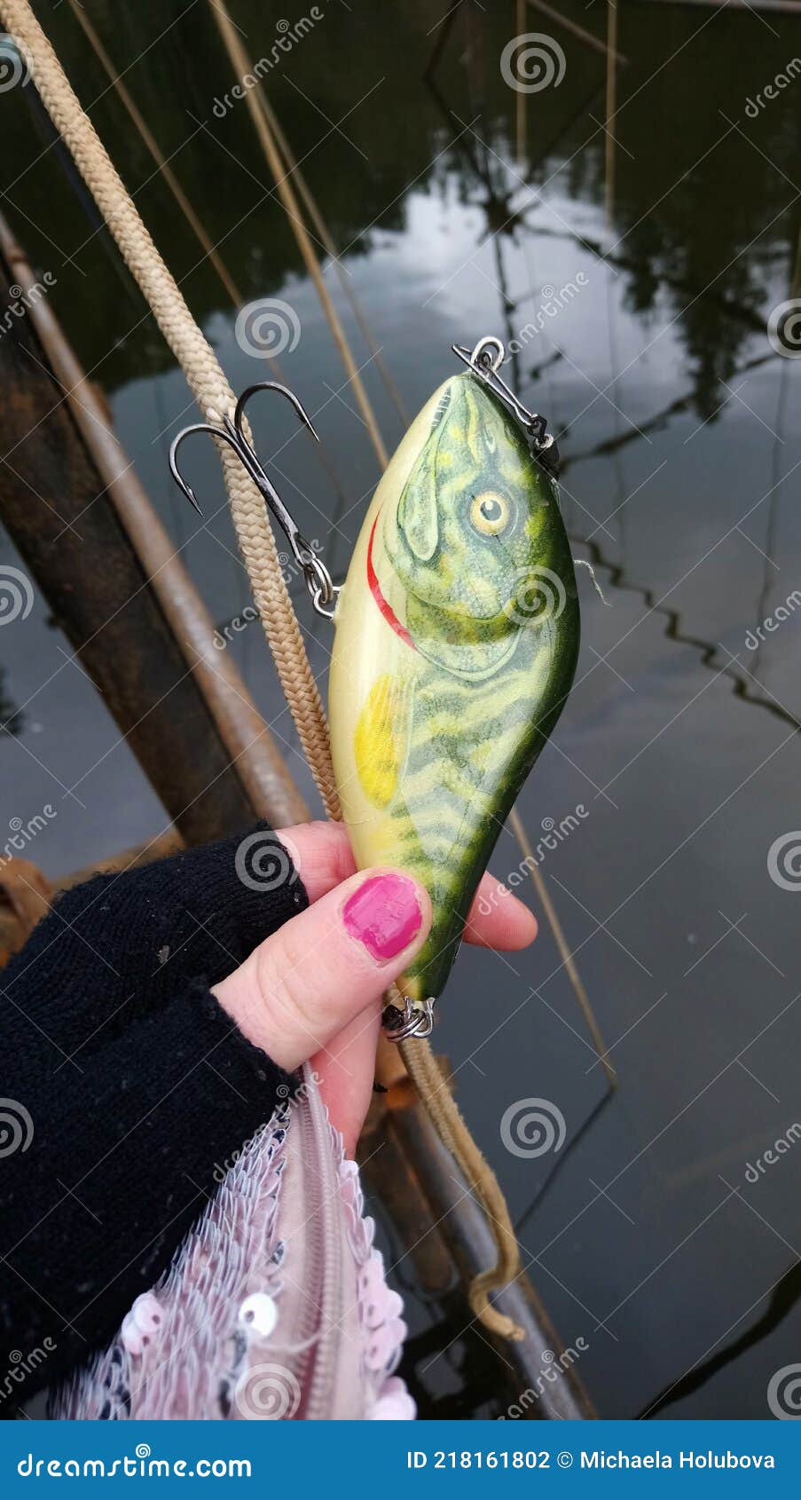 Wobbler Fishing Lure in Shape of Pike Stock Photo - Image of plugs,  hardbodied: 218161802