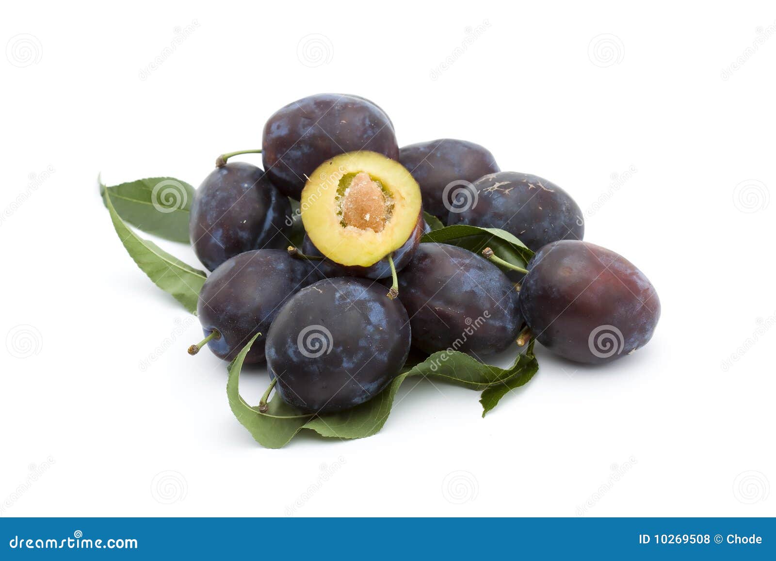Plum stock photo. Image of plum, diet, pile, food, slice 10269508