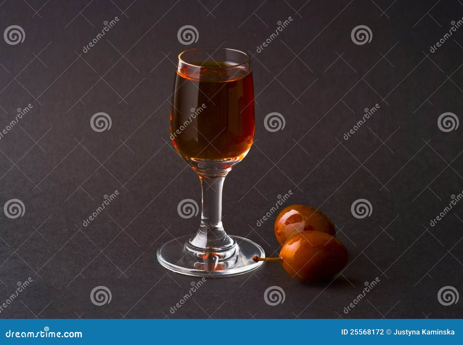 Plum liqueur brandy stock photo. Image of strong, toast 25568172