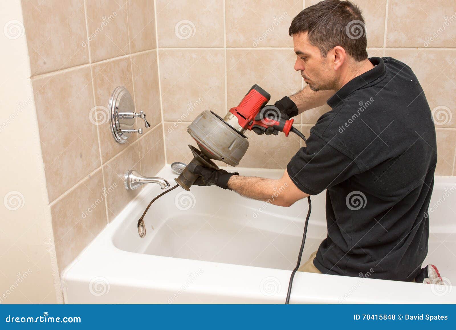 plumber working