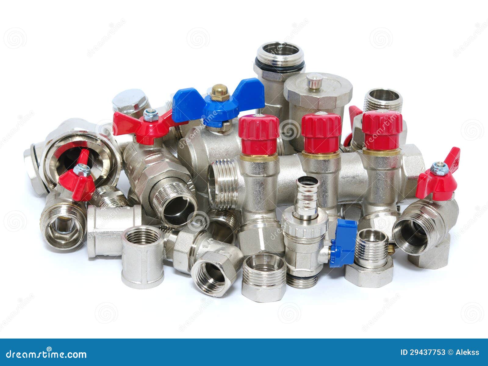 Plumbing fixtures stock image. Image of construction 29437753