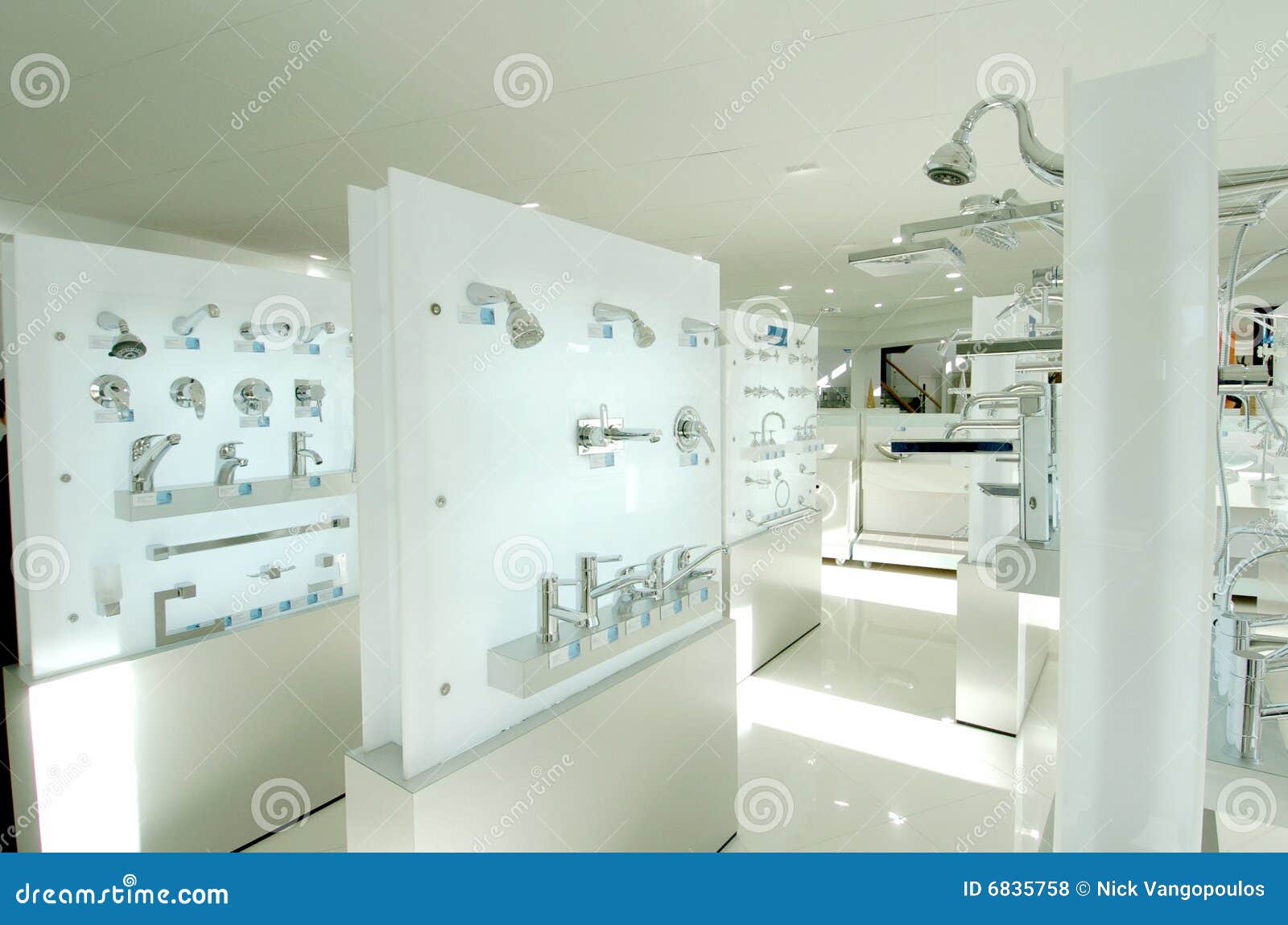 Plumbing showroom stock photo. Image of heat, drain, household 6835758
