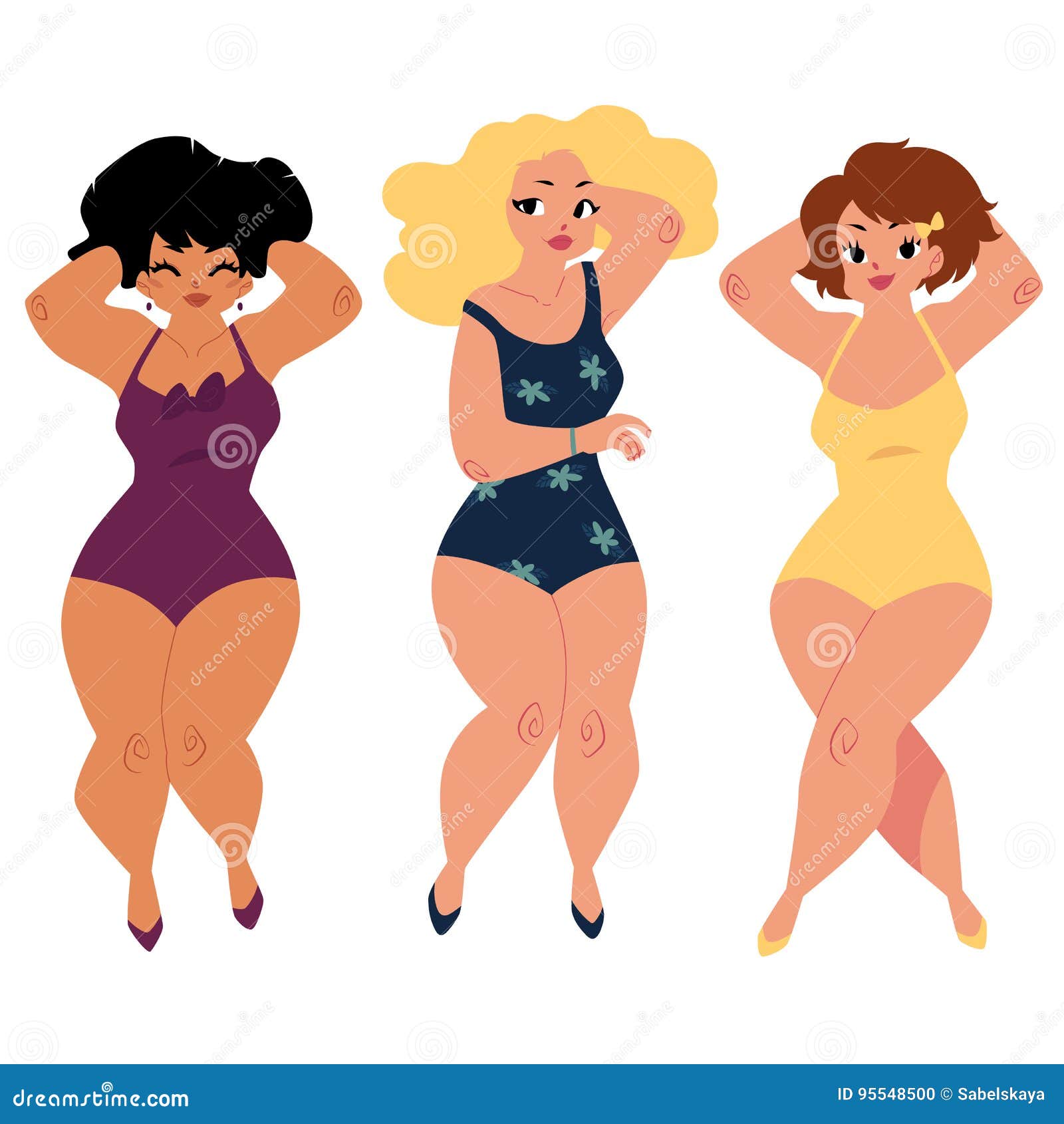 Download Curvy Women Stock Illustrations 748 Curvy Women Stock Illustrations Vectors Clipart Dreamstime