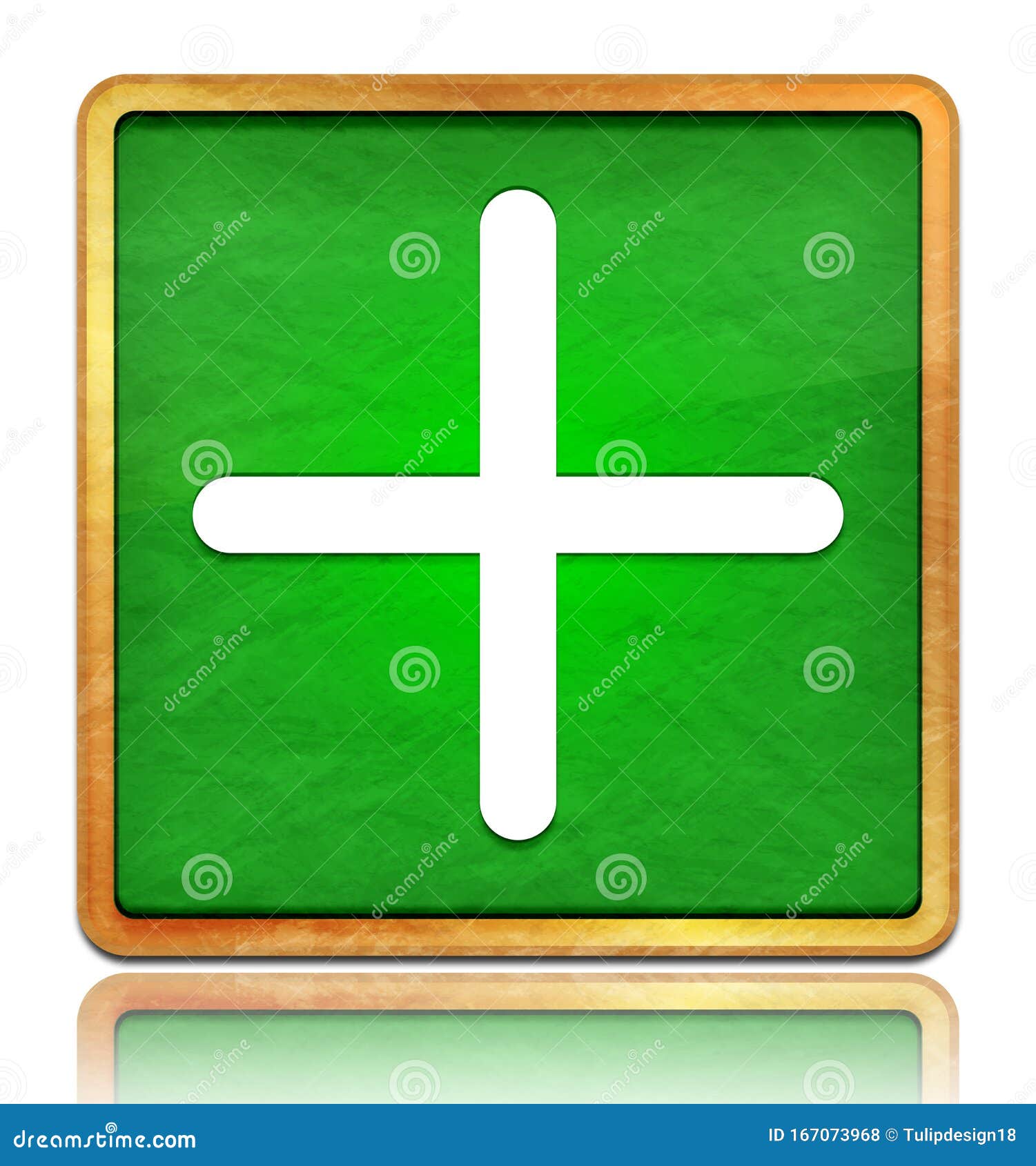 Biểu tượng cộng trên bảng phấn ô vuông màu xanh lá cây làm nổi bật hơn thông điệp quan trọng cần đưa ra. Hãy xem nó trên ảnh ngay thôi!