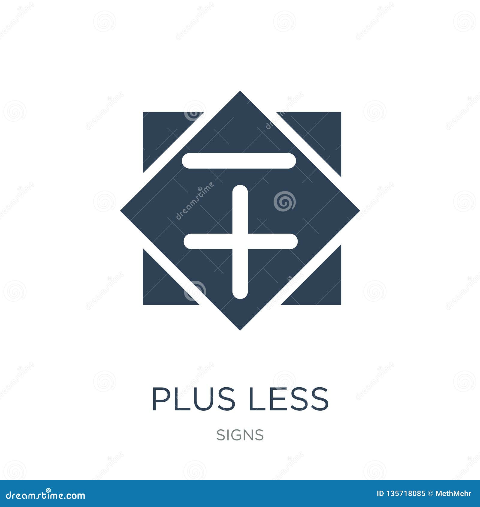 Download Plus Less Icon In Trendy Design Style. Plus Less Icon Isolated On White Background. Plus Less ...