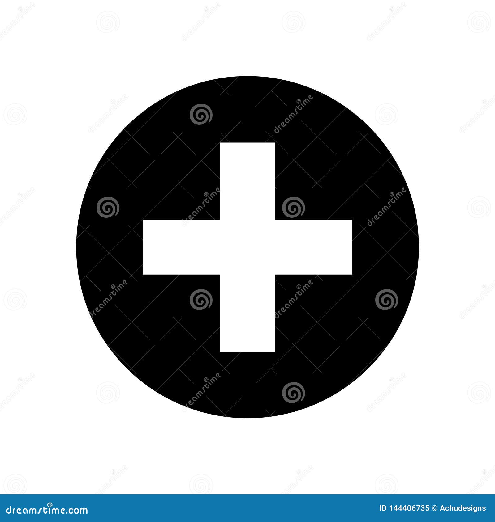 Plus pictogram vector illustratie. Illustration of gezond - 144406735