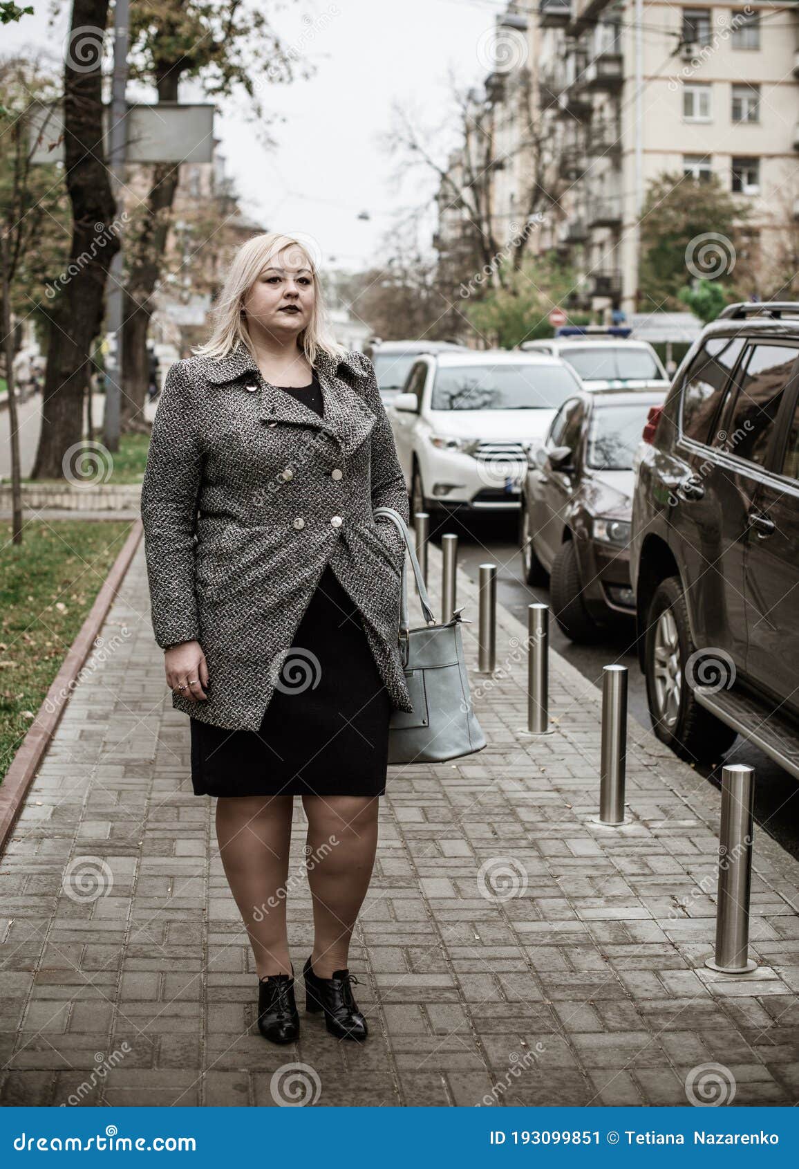 Plus Size Young Woman at City, Lifestyle Stock Image - Image of lady,  fatty: 193099851